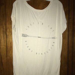 Soft & Sexy long white tee